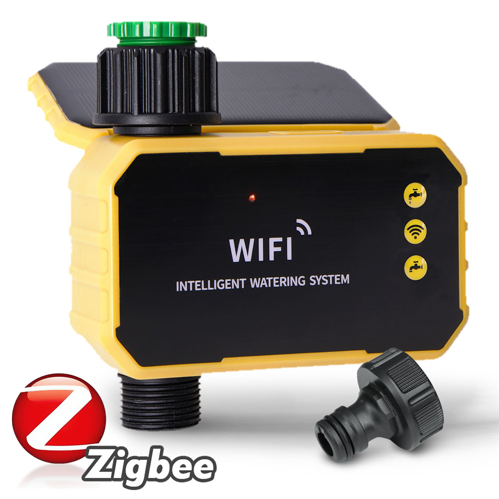 Smart Garden Tap - Zigbee Akıllı Sulama Zamanlayıcısı Güneş Enerjisi