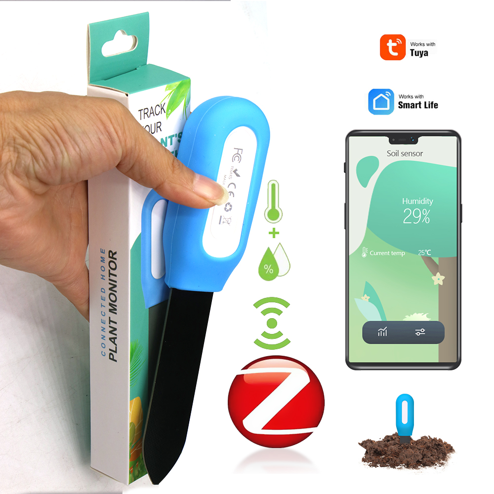 Smart Garden Monitor - Akıllı Zigbee Toprak Sensörü Ev Bahçe