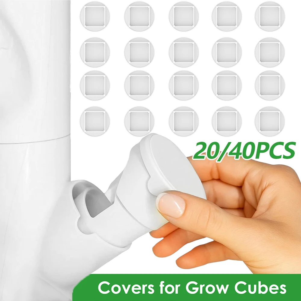 Hydroponic Grow Pod - 20/40 adet Topraksız Sistem Plastik Kapak