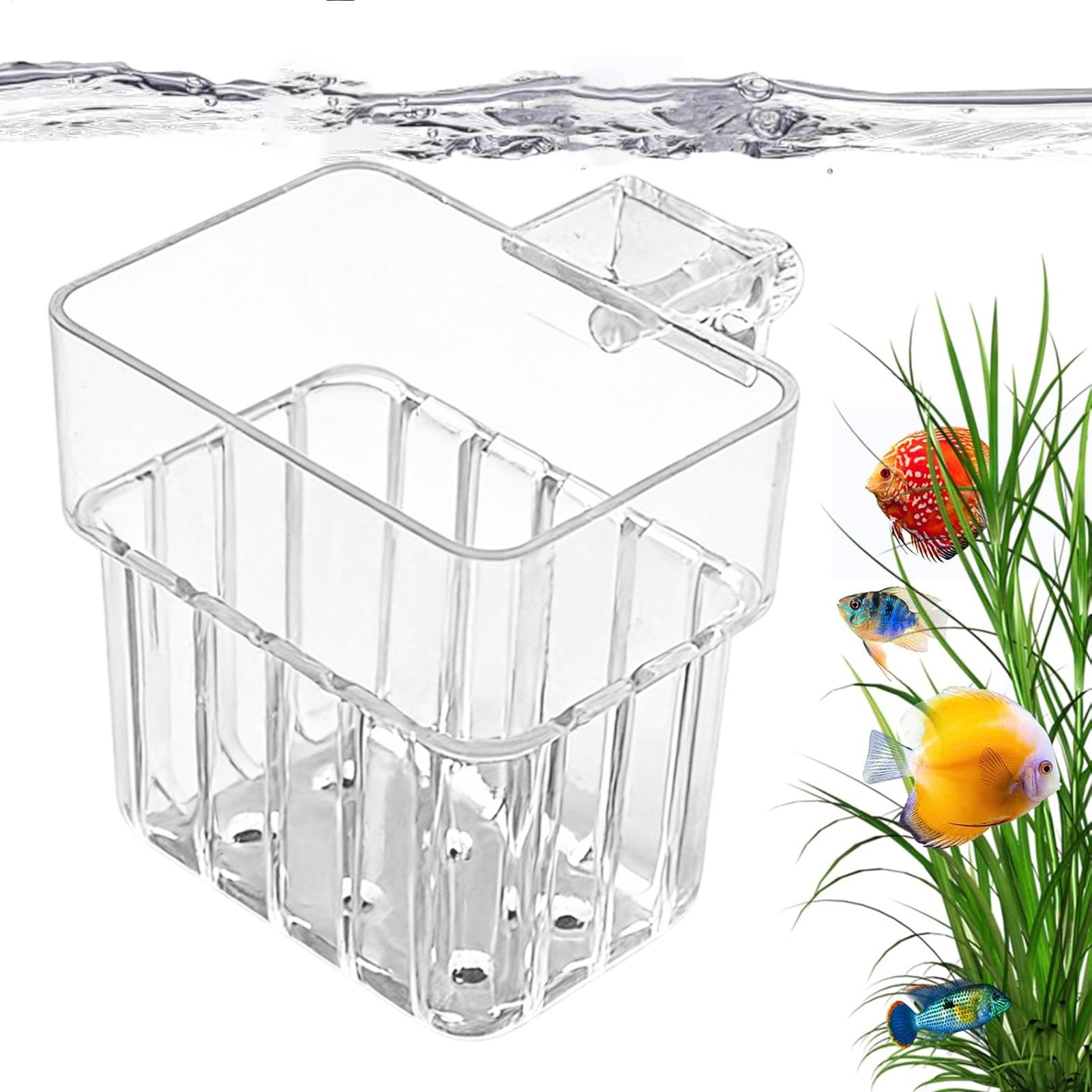 Hydroponic Grow Pod - Akvaryum Şeffaf Askı Potu Asılabilir Akvaryum