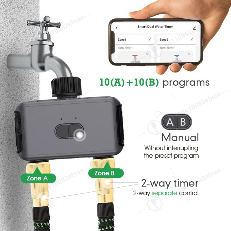 Çift Bölgeli Akıllı WiFi Sulam - Smart Garden Zone incelemesi ve fiyatı