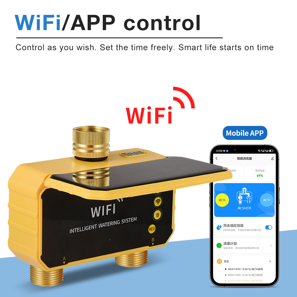 WiFi Güneş Enerjili Su Zamanla - Smart Garden Tap incelemesi ve fiyatı