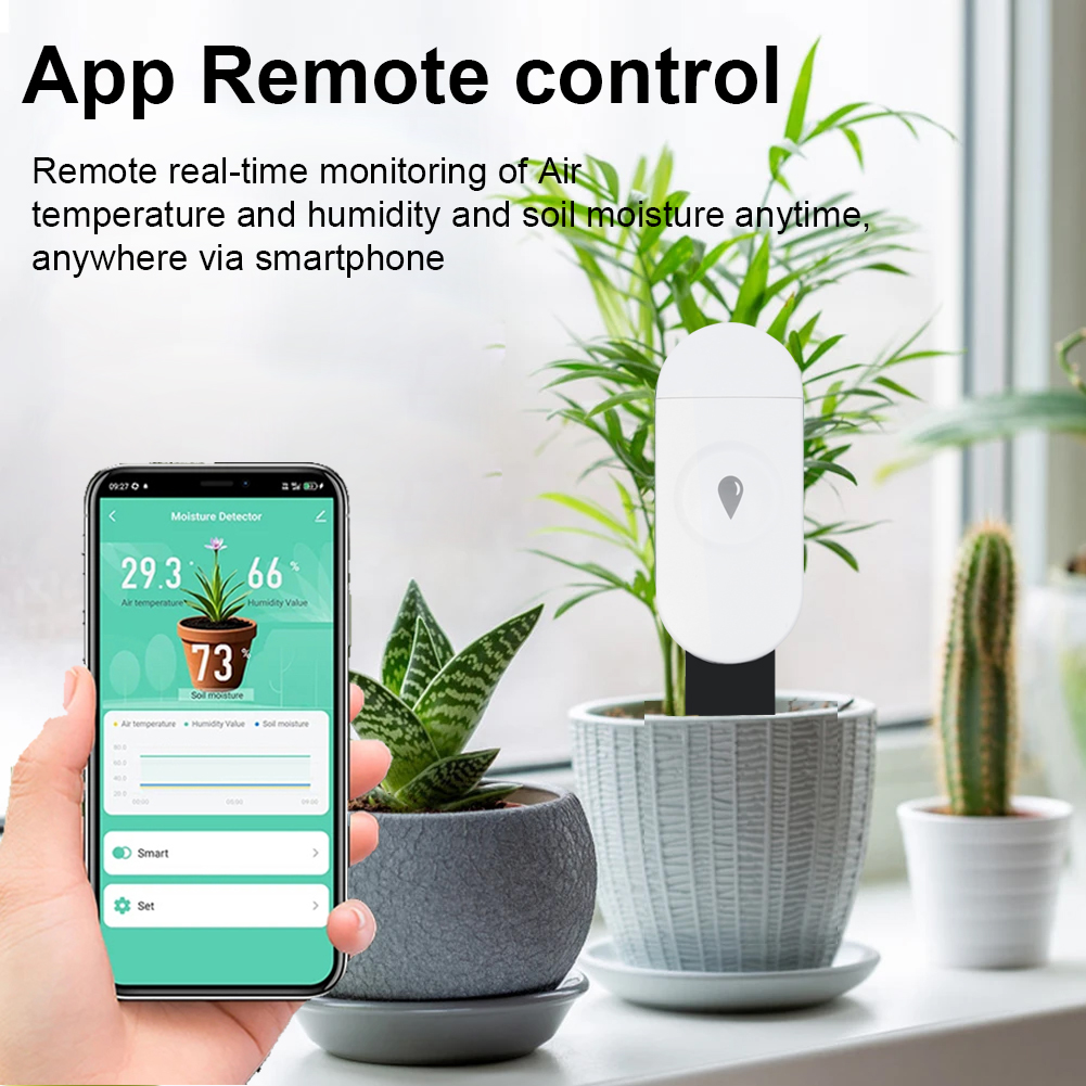 Tuya Zigbee Sıcaklık Nem Nem D - Smart Garden Monitor incelemesi ve fiyatı