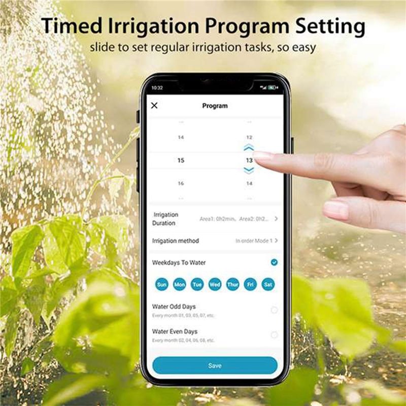 Tuya Wifi BT Akıllı Yağmurlama - Smart Garden Zone incelemesi ve fiyatı