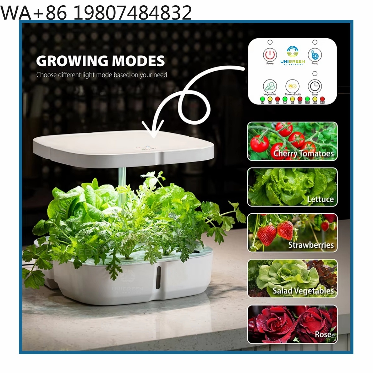 8 Bölmeli Mini Hidroponik Yeti - Hydroponic Grow Pod incelemesi ve fiyatı