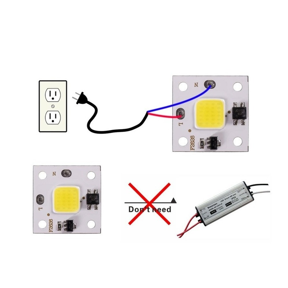 10W COB modülü 220V LED çip di - Smart Garden Mini incelemesi ve fiyatı