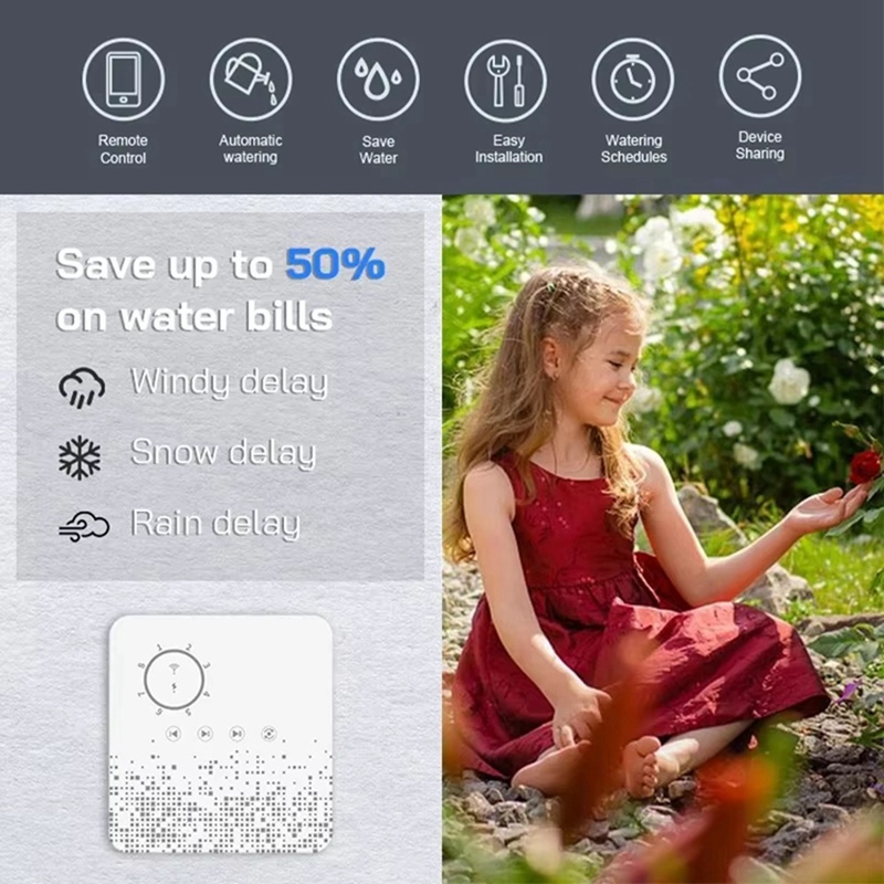Tuya WiFi Akıllı Yağmurlama Si - Smart Garden Zone incelemesi ve fiyatı