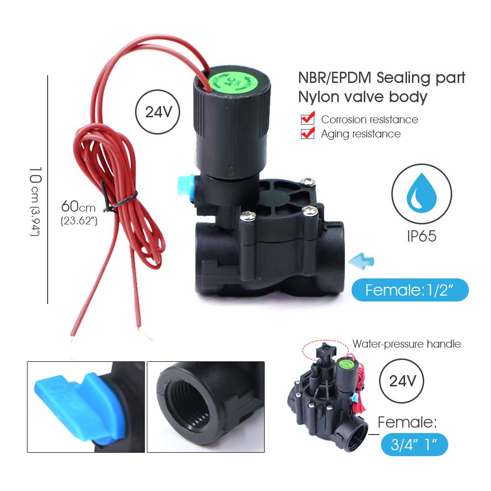 Bahçe Su Solenoid Valfi Kontro - Smart Garden Zone incelemesi ve fiyatı