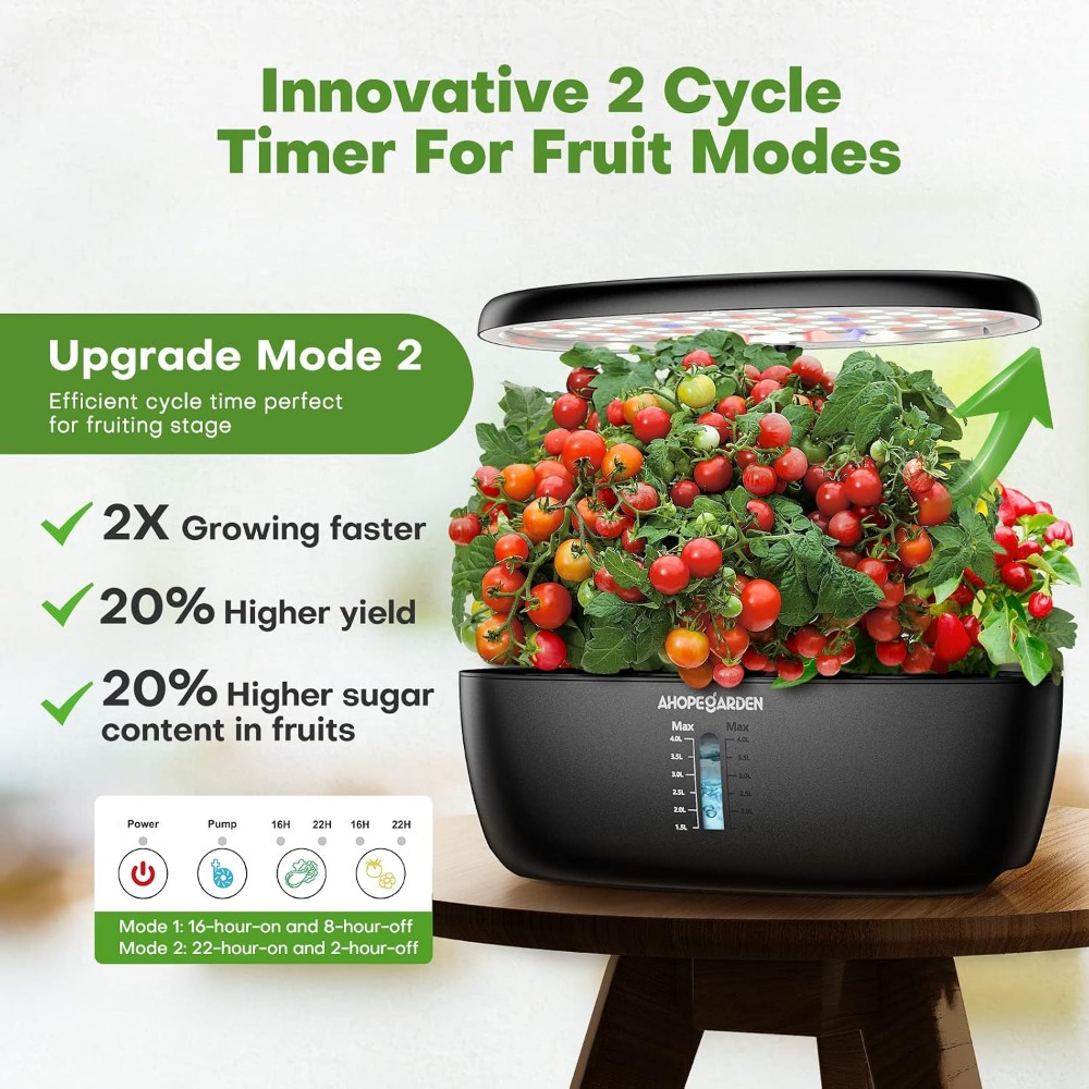 12 Bölmeli LED Büyütme Işıklı  - Hydroponic Grow Pod incelemesi ve fiyatı