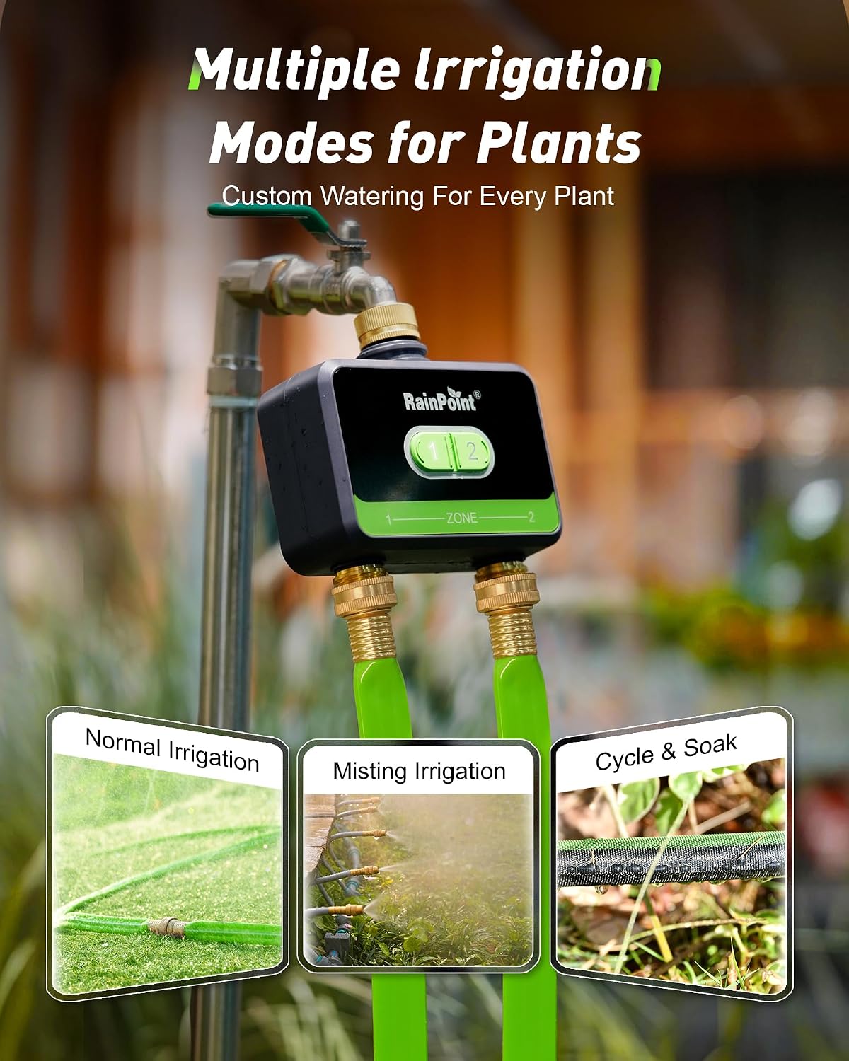 Bahçe Hortumu için Pirinç Bağl - Smart Garden Zone incelemesi ve fiyatı