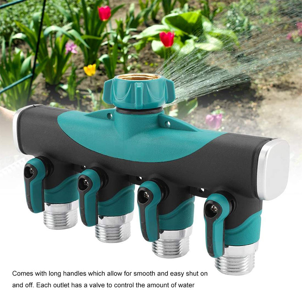 Ağır Hizmet Tipi Metal 4 Yollu - Smart Garden Hose Valve incelemesi ve fiyatı