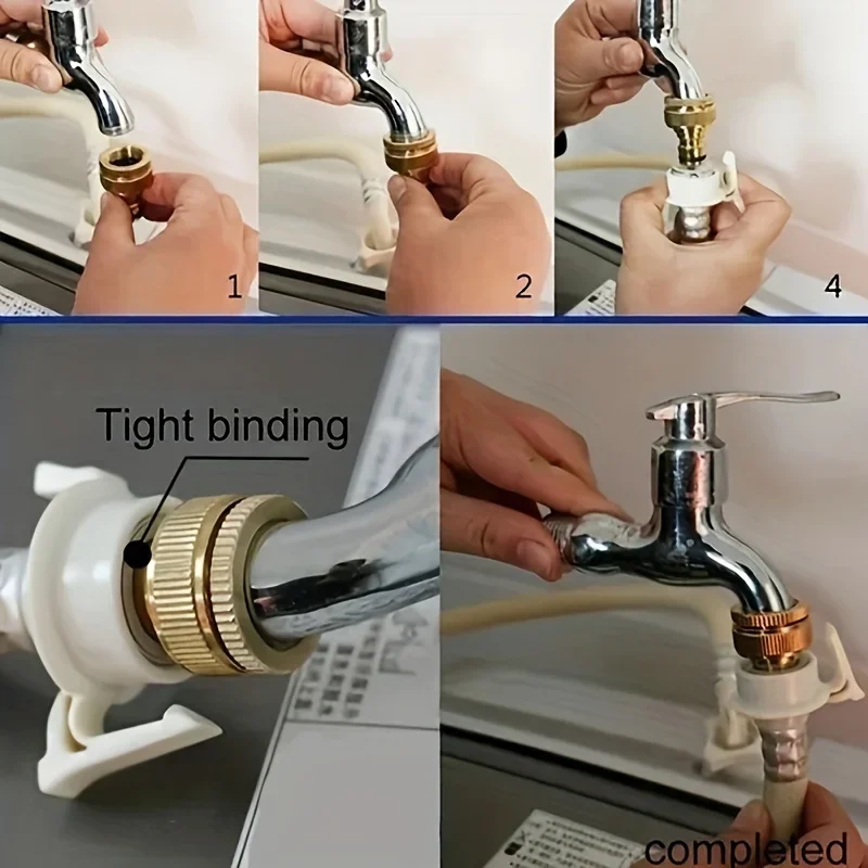 Pirinç Musluk musluk bağlantıs - Smart Garden Tap incelemesi ve fiyatı