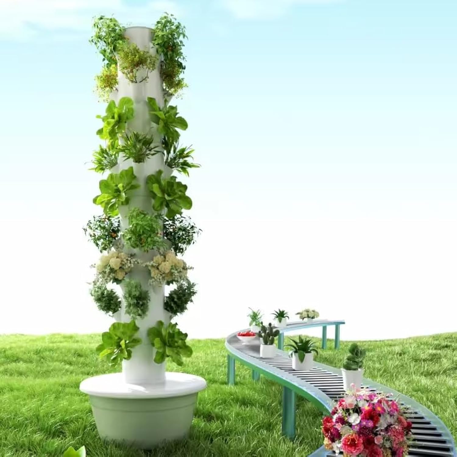 Dikey Hidroponik Yetiştirme Ku - Hydroponic Grow Pod incelemesi ve fiyatı